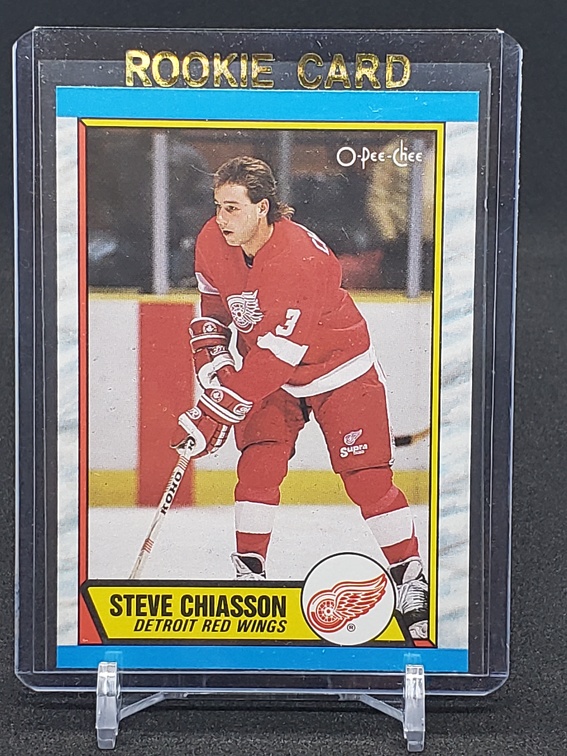 1989-90 O-Pee-Chee #164 Steve Chiasson RC