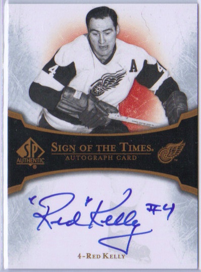2007-08 SPA Sign of the Times - Red Kelly