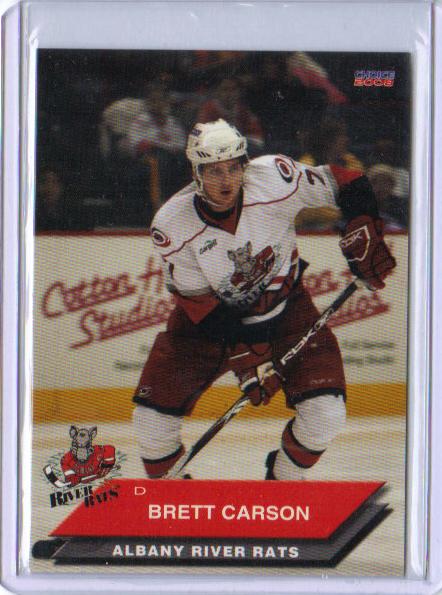 2007-08 Choice AHL - Brett Carson