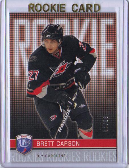 2008-09 BAP - Brett Carson 80of99